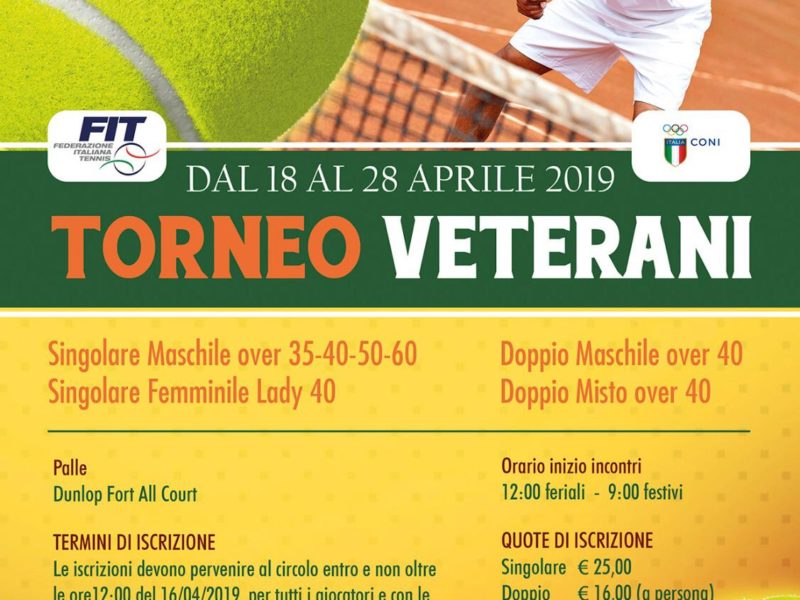 Torneo Veterani 2019