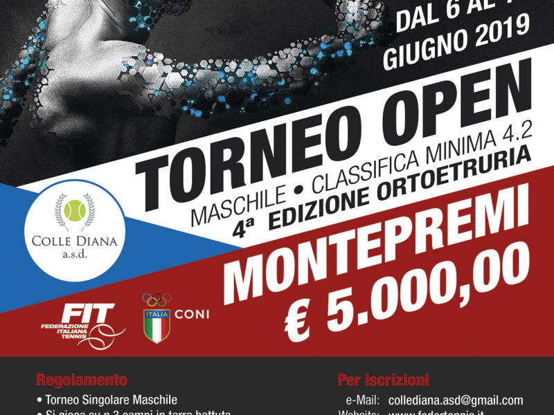 TORNEO OPEN – 4a Edizione Orto Etruria