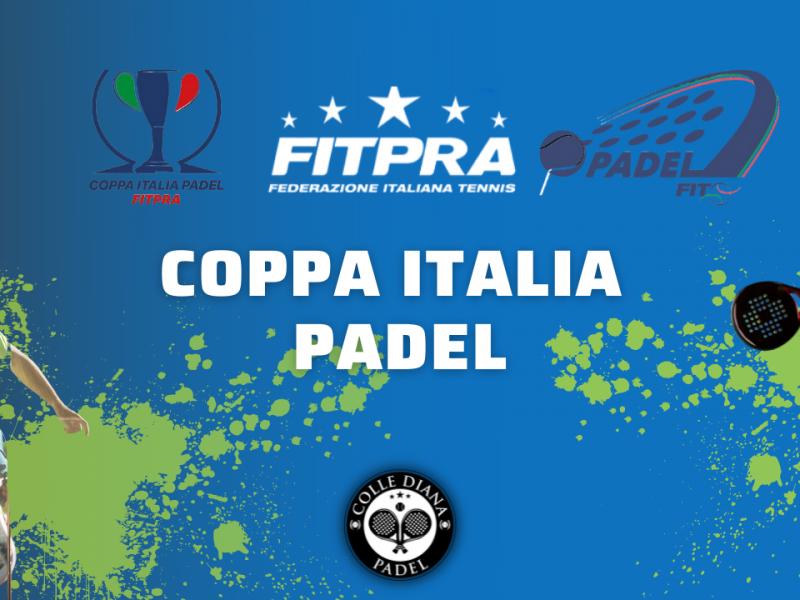 PRIMA GIORNATA DI COPPA ITALIA PADEL A COLLE DIANA